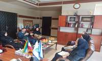 نشست دوستانه تیم ارزیابان سازمان غذا و دارو کشور با دکتر میر معینی معاون غذا و دارو دانشگاه