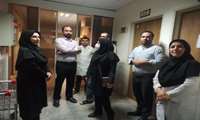 دکتر عفت السادات میر معینی معاون غذا و دارو دانشگاه در راستای نیاز سنجی و چالش ها و نیازمندی های آزمایشگاه کنترل کیفی غذا و دارو به فضای فیزیکی از قسمت های مختلف آزمایشگاه دیدن کرد.