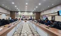 مهندس کمکی به نمایندگی از معاون غذا و دارو دانشگاه در جلسه قرارگاه صنعتی خاتم الانبیاء ملایر حضور پیدا کردند و در خصوص موانع تولیدی واحدهای تولیدی ملایر و ازندریان به بحث و بررسی پرداخت.