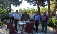 مراسم پیاده روی تا باغ دانشگاه علوم پزشکی همدان و مسابقه طناب کشی