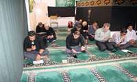 سیاه پوشی و برگزاری مراسم عزاداری
