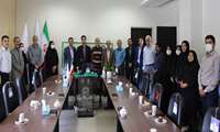 مراسم بازنشستگی یکی از همکاران 