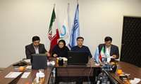 جلسه ویدئو کنفرانس مدیران قطب سوم کشوری
