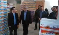 بازدید از کارخانه کیک و کلوچه هراتی در شهرستان بهار