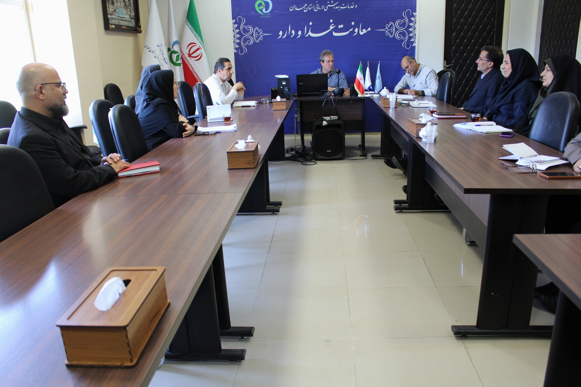  جلسه ستاد مدیریت بحران با محوریت ایجاد آمادگی در شرایط بروز پدیده ال‌نینو(تغییر شرایط آب و هوا در پاییز)